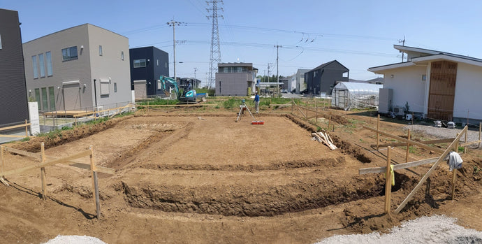 つくば市で新築始まりました！